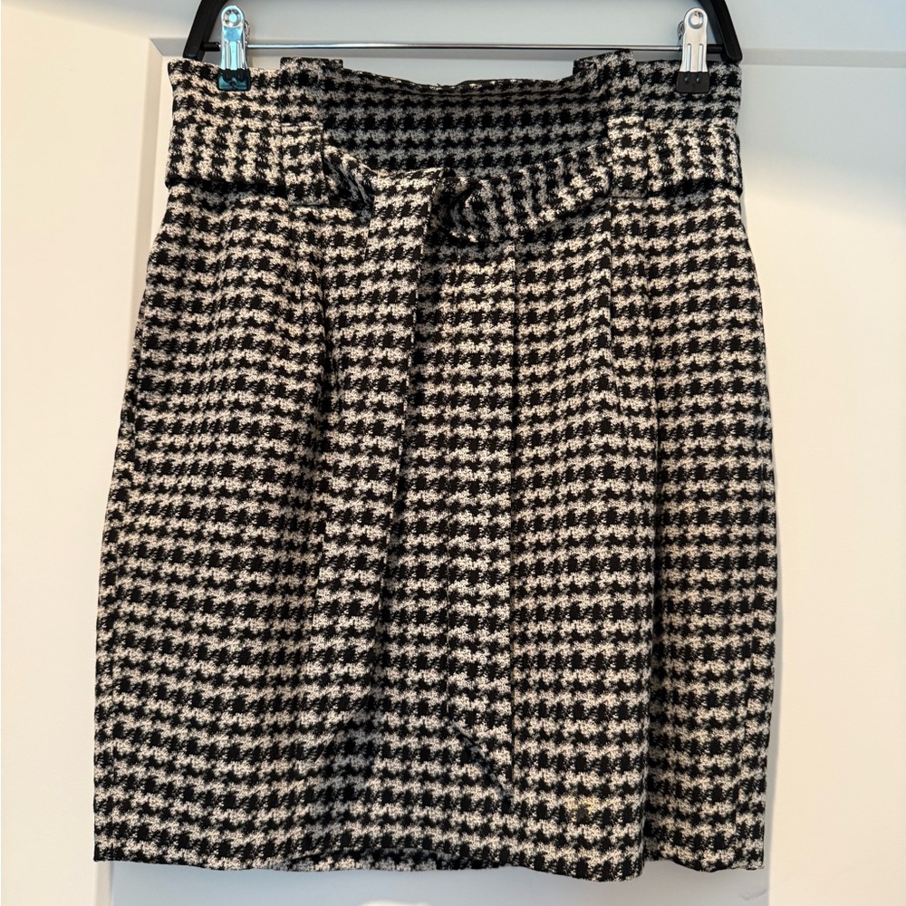 Express Classic Houndstooth Pencil Skirt